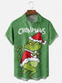Men's Christmas Funny Graphic Short Sleeve Hawaiian Shirt